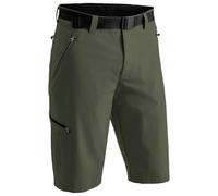 Maier Sports Bermuda Nil Homme, déperlant sans PFC, mSTRETCH pro 4 & Dryprotec, Vert
