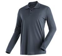 Maier Sports - Ulrich L/S - Polo - M - graphite