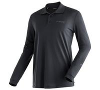 Maier Sports - Ulrich L/S - Polo - S - black