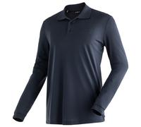 Maier Sports - Ulrich L/S - Polo - S - night sky