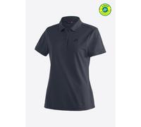 Maier Sports Ulrike Short Sleeve Polo Bleu S Femme