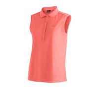 Maier Sports - Women's Ulrike Sleeveless - Polo - 42 - rose parade
