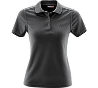 Maier Sports Ulrike, Women's Polo Shirt, Lightweight piqué Functional Polo Shirt for Hiking and Leisure, Dryprotec Technology, Breathable, NFC Chip for Easy Recycling