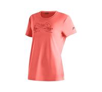 Maier Sports Wilma Print T-Shirt Fonctionnel pour Femme avec imprimé, Coupe Droite