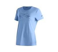 Maier Sports Wilma Print T-Shirt Fonctionnel pour Femme avec imprimé, Coupe Droite