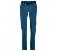 Maier Sports - Women's Inara Slim Zip - Pantalon de trekking - 18 - Short - ensign blue