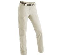 Maier Sports - Women's Inara Slim Zip - Pantalon de trekking - 44 - Regular - brown rice