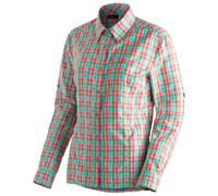 Maier Sports - Women's Nanni - Chemisier - 38 - green lightblue red check