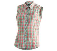 Maier Sports - Women's Paloma - Chemisier - 44 - green lightblue red check