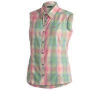 Maier Sports - Women's Paloma - Chemisier - 52 - pink / muslin / green / check