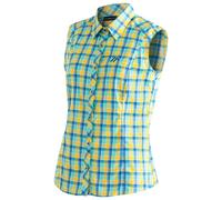 Maier Sports - Women's Paloma - Chemisier - 54 - blue yellow check