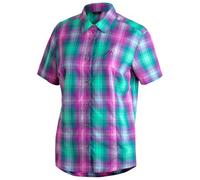 Maier Sports - Women's Philina - Chemisier - 38 - lilac / berry / green / check