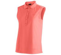 Maier Sports - Women's Ulrike Sleeveless - Polo - 36 - rose parade