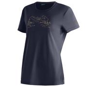 Maier Sports - Women's Wilma Print - T-shirt technique - 34 - night sky