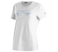 Maier Sports - Women's Wilma Print - T-shirt technique - 46 - white
