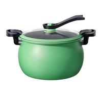 Maifan Stone Faitout anti-adhésif avec micro-presse Vert B 8 l