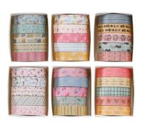 Maigre Washi Tape Set Masking Tape 30 Rouleaux Ruban Adhesif Decoratif Pour Scrapbooking Artisanat De Bricolage 10mm De Large (Kawaii One)