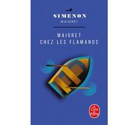 Maigret Chez les flamands - Georges Simenon - Lgf - Poche - Roman