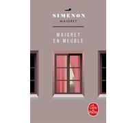 Maigret en meublé - Georges Simenon - Lgf - Poche - Roman
