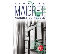 Maigret en meublé - Georges Simenon - Lgf - Poche - Roman