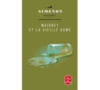 Maigret et la vieille dame - Georges Simenon - Lgf - Poche - Roman