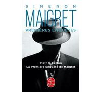 Maigret, Premières Enquêtes (2 titres) - Georges Simenon - Lgf - Poche - Roman