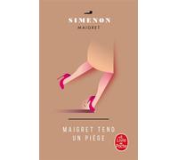 Maigret tend un piège - Georges Simenon - Lgf - Poche - Roman