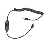 Maigridy Câble d'alimentation variable USB C vers 5,5 x 2,1 mm avec réglage électrique réglable, parfait pour une utilisation avec câble adaptateur d'ordinateur portable