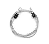 Maigridy Câble de sécurité de voyage en plein air - Fil d'acier interne - Câble de sécurité externe - Pour vélo, scooter, vélo - Accessoires de cyclisme pour homme - Pour femme et enfant - Kit de