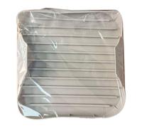 Maigridy Cuiseur à bacons en silicone de qualité alimentaire avec plateau de graisse pour bacons croustillants pour micro-ondes de qualité alimentaire