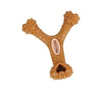 Maigridy Jouet interactif pour chien avec distributeur de friandises pour mâcheurs agressifs, jeu amusant, nettoyage des dents pour petites et grandes races