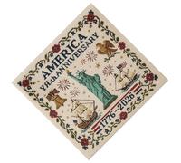 Maigridy Kit de broderie patriotique commémorative du 250e anniversaire des États-Unis pour débutants