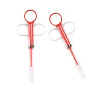 Maigridy Lot de 2 distributeurs de médicaments en silicone souple pour animaux domestiques et distributeur d'eau à double usage pour soins médicamenteux seringues ergonomiques pour animaux de