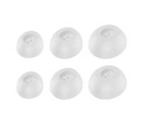 Maigridy Lot de 4 embouts souples de rechange pour écouteurs en silicone, 3 paires de bouchons d'oreilles antibruit