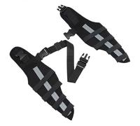 Maigridy Paire d'attelles de compression pour pattes arrière pour chien, protège les plaies, guérit et prévient les blessures et les entorses pour les pattes arrière