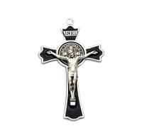 Maigridy Pendentif vintage Saint pour croix pour breloque créative en alliage fournitures de décoration pour voiture pour sac à dos décoration K pendentif de voiture