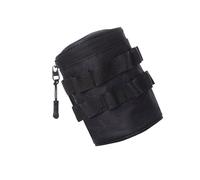 Maigridy Pochettes pour bouteille d'eau avec trou de suspension, porte-gobelet, porte-gobelets, bouilloires, articles divers, sac de rangement pour bouteille d'eau avec trou de suspension, Noir , S