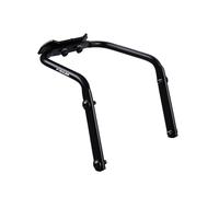 Maigridy Support multifonctionnel pour bouteille d'eau en alliage d'aluminium Stabilisateur de sac de selle de vélo léger Support d'extension de selle de vélo Stabilisateur monté sur tige de selle