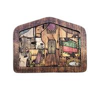 Maigridy The Mystery Of The Birth Of Christ Vaisselle Bijoux de mariage Plank Plate Chambre Ornements en bois à décorer
