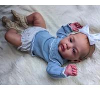 MAIHAO Poupée Reborn Bébé 20 Pouces Réaliste Baby Dolls Ressemble à Un Vrai bébé Nouveau-né - Corps en Tissu Doux Fait à la Main - Enfants Cadeau d'anniversaire Cadeaux de Noël