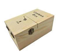 Maijia Mini Jouet drôle Cadeaux créatifs boîte Inutile Laissez-Moi Seul Machine pour Anniversaire et fête Cadeau Jouet Jeu (Beige, Useless Box)