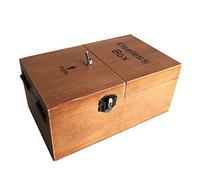 Maijia Mini Jouet drôle Cadeaux créatifs boîte Inutile Laissez-Moi Seul Machine pour Anniversaire et fête Cadeau Jouet Jeu (Brown, Useless Box)
