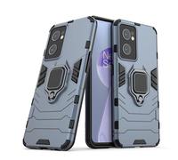 MaiJin Compatible avec OnePlus Nord CE 2 5G Coque, Anneau de Support Téléphone Voiture Magnétique Bague 360 Étui de Protection (Bleu Marine)