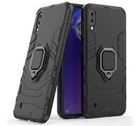 MaiJin Compatible avec Samsung Galaxy A10, Galaxy M10 Coque, Anneau de Support Téléphone Voiture Magnétique Bague 360 Étui de Protection (Noir)