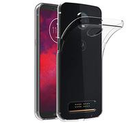 MaiJin Coque pour Motorola Moto Z3 Play (6 Pouces) Etui Housse Protection en TPU avec Absorption de Choc Bumper et Anti-Scratch