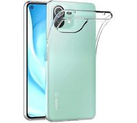 MaiJin Coque pour Xiaomi Mi 11 Lite (6,55 Pouces) Etui Housse Protection en TPU avec Absorption de Choc Bumper et Anti-Scratch