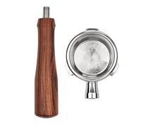 Maiju Porte-filtre à café à 3 oreilles en acier inoxydable de 58 mm avec poignée de rechange pour Barsetto BA101 BA102 Calphalon Temp IQ