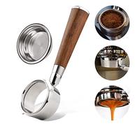 Maiju Porte-filtre à café en acier inoxydable avec 2 oreilles 58 mm pour GAGGIA CLASSIC ESPR O BABY CLASSIC NEW BABY
