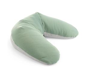 MAÏKA Coussin d'allaitement en microbilles | Confort Maximal | soulage Dos Ventre et Jambe | Face été/Hiver | Lavable en Machine et déhoussable Facilement | 150 cm
