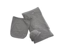 MAÏKA Écharpe porte-bébé | dès la naissance et jusqu'à 15 kg | 100% coton | différentes positions de portage | proximité avec bébé | vendu avec bonnet assorti et sac de transport